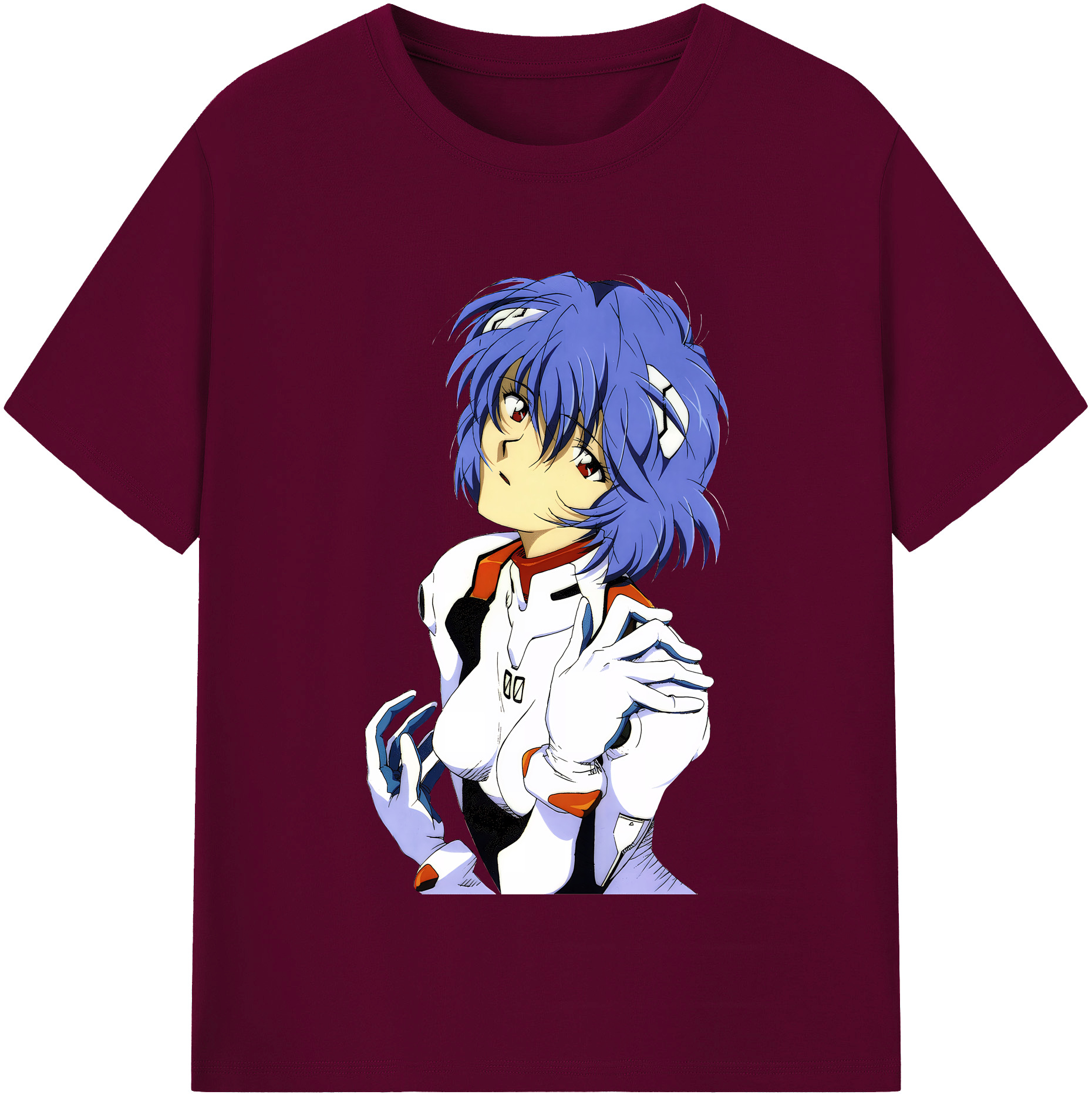 （画像用） EVA 新世紀エヴァンゲリオン レディースカジュアルプリントTシャツ（綿100％）